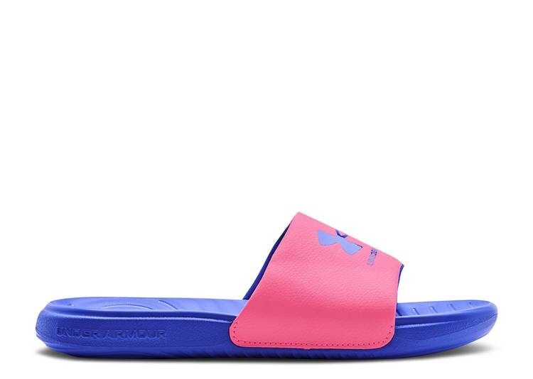 

Кроссовки Under Armour WMNS ANSA FIXED SLIDES 'PINK PUNK VERSA BLUE', розовый