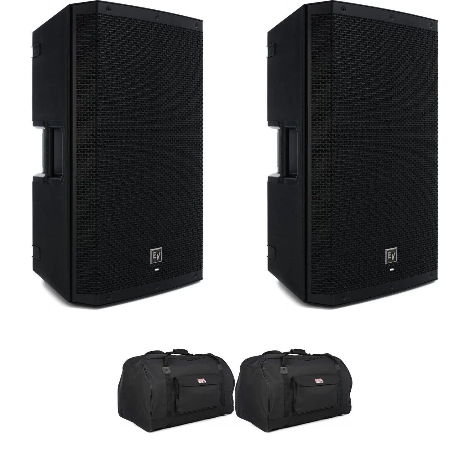 

Electro-Voice ZLX-15BT 15-дюймовый активный динамик мощностью 1000 Вт с парой Bluetooth и комплектом сумок