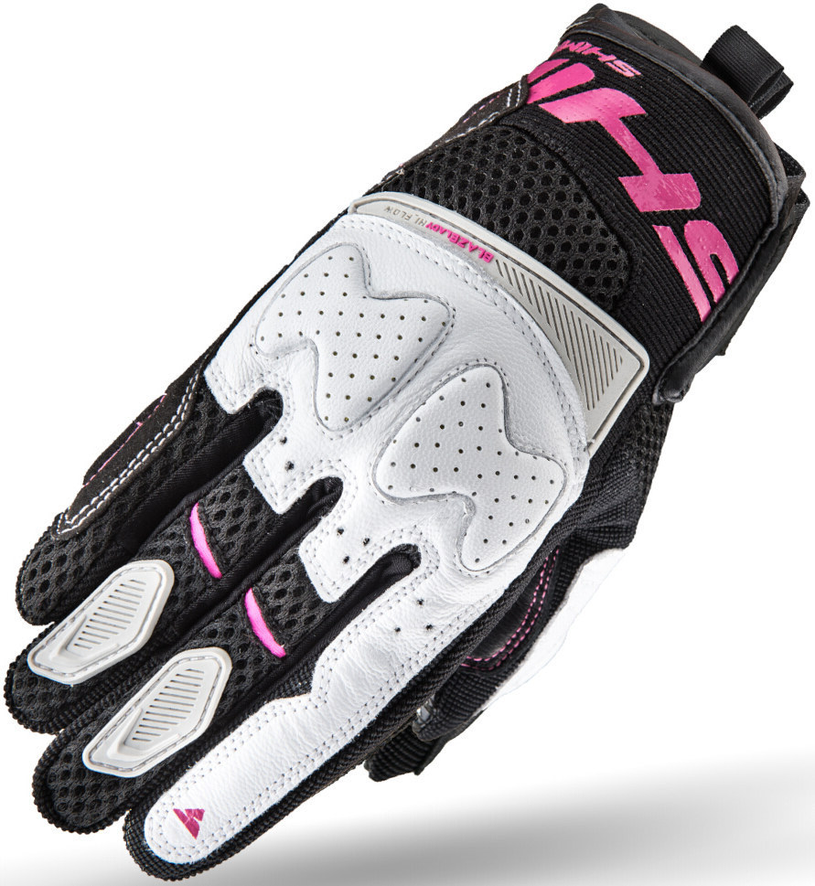 цена Женские мотоциклетные перчатки Blaze SHIMA, черный/белый/розовый