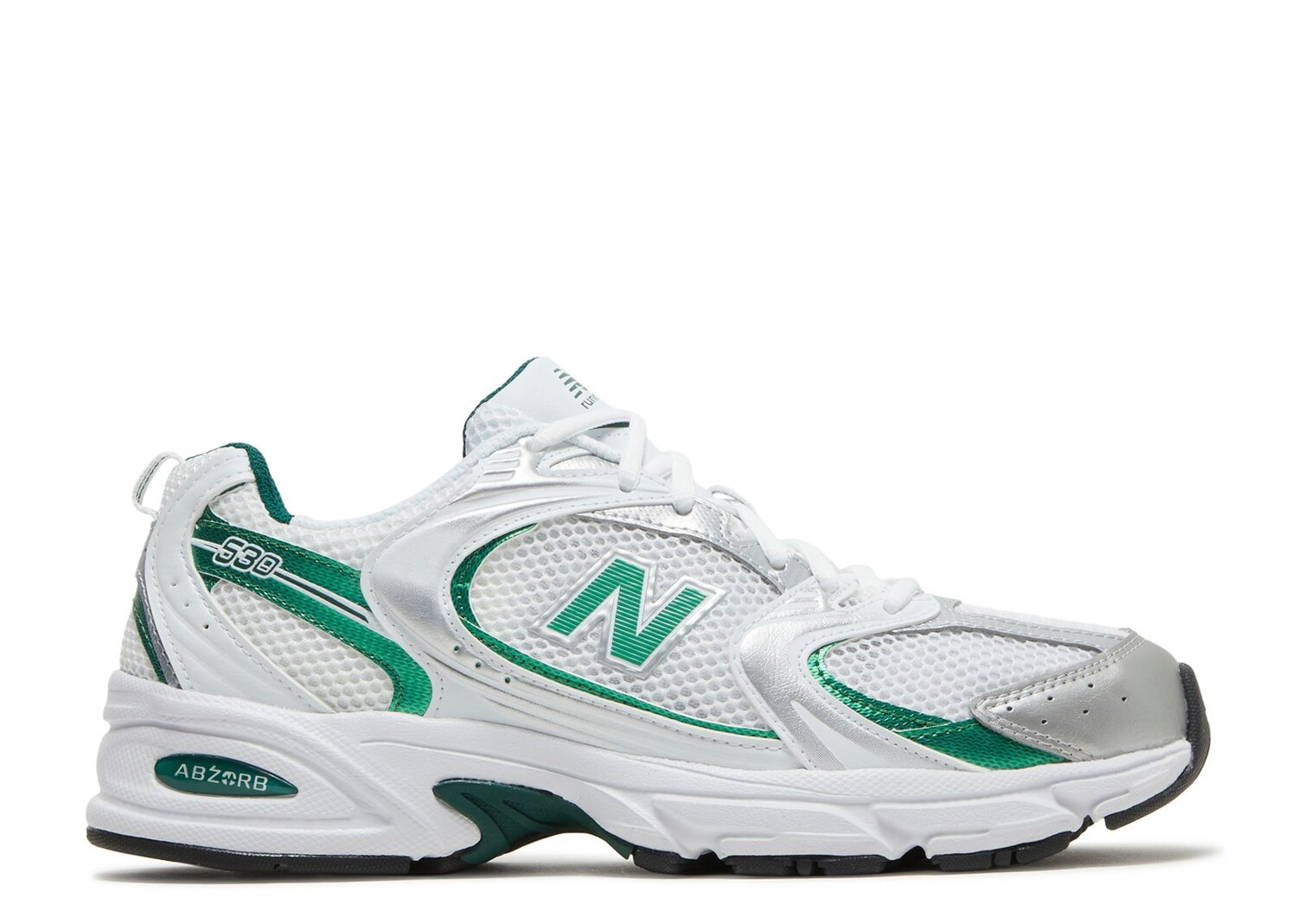 

Кроссовки New Balance 530 'White Nightwatch Green', белый