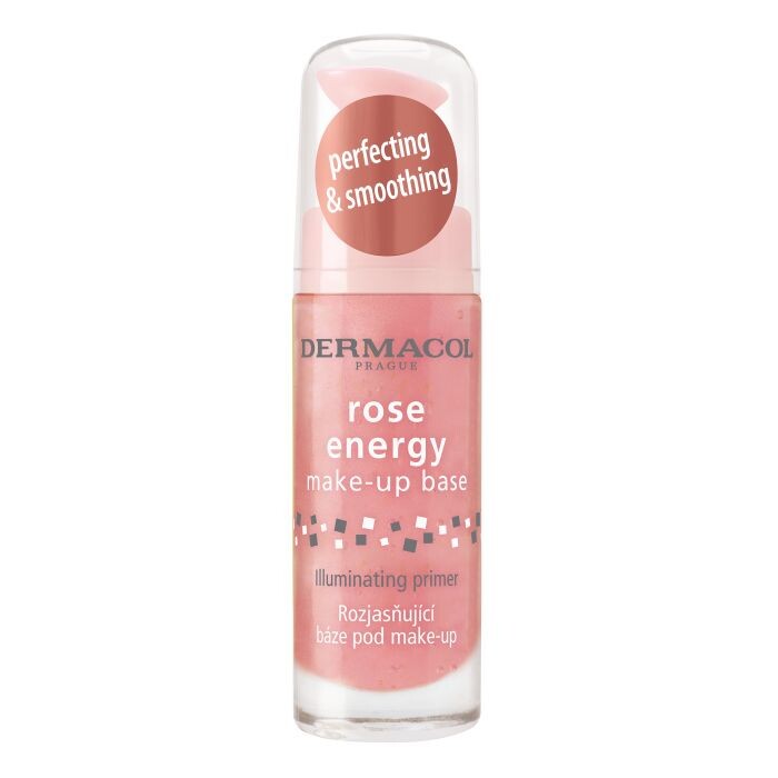 

Праймер Rose Energy Prebase de Maquillaje Iluminadora Dermacol, 20 ml