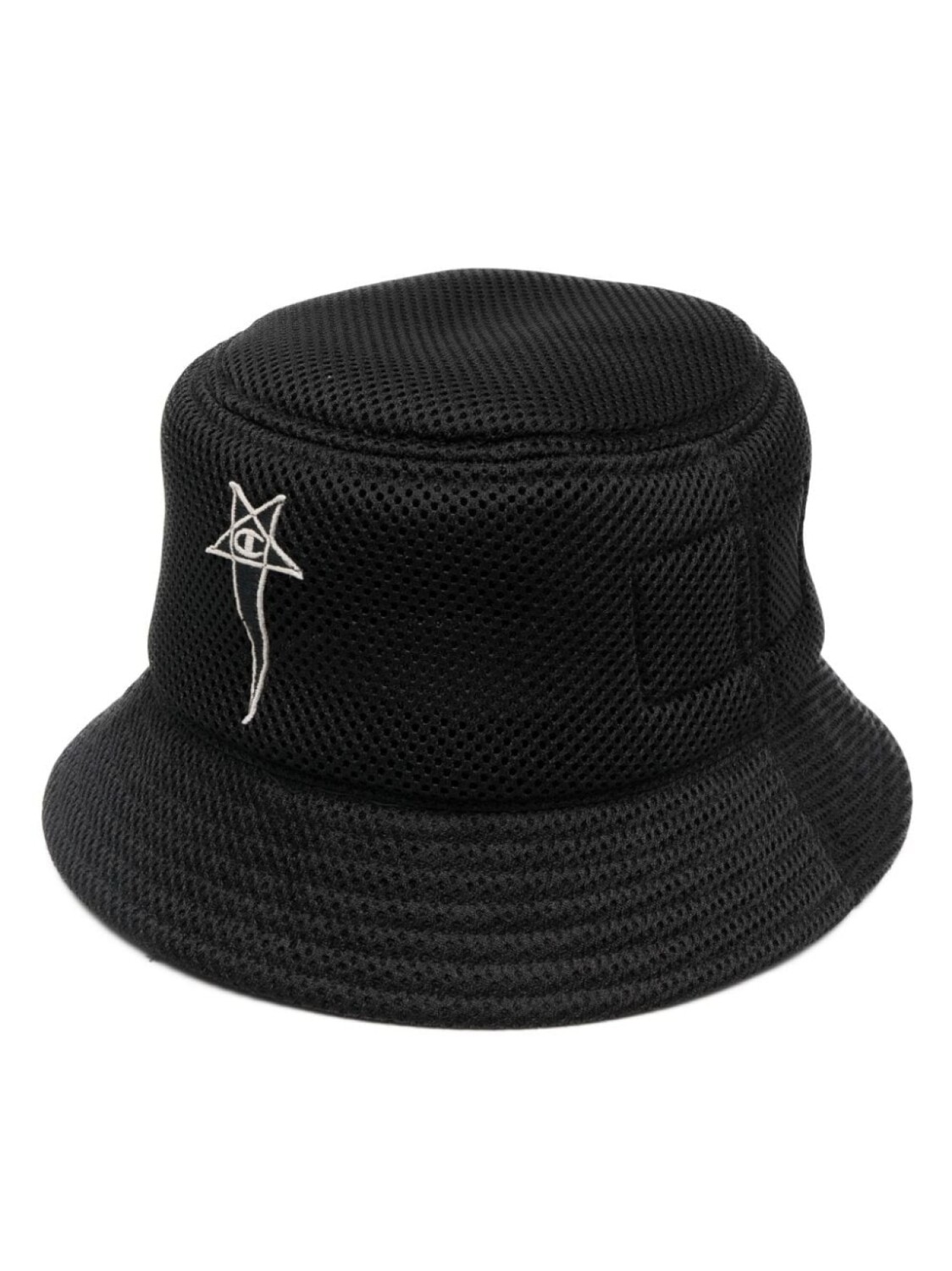 

Rick Owens X Champion панама с вышитым логотипом, черный