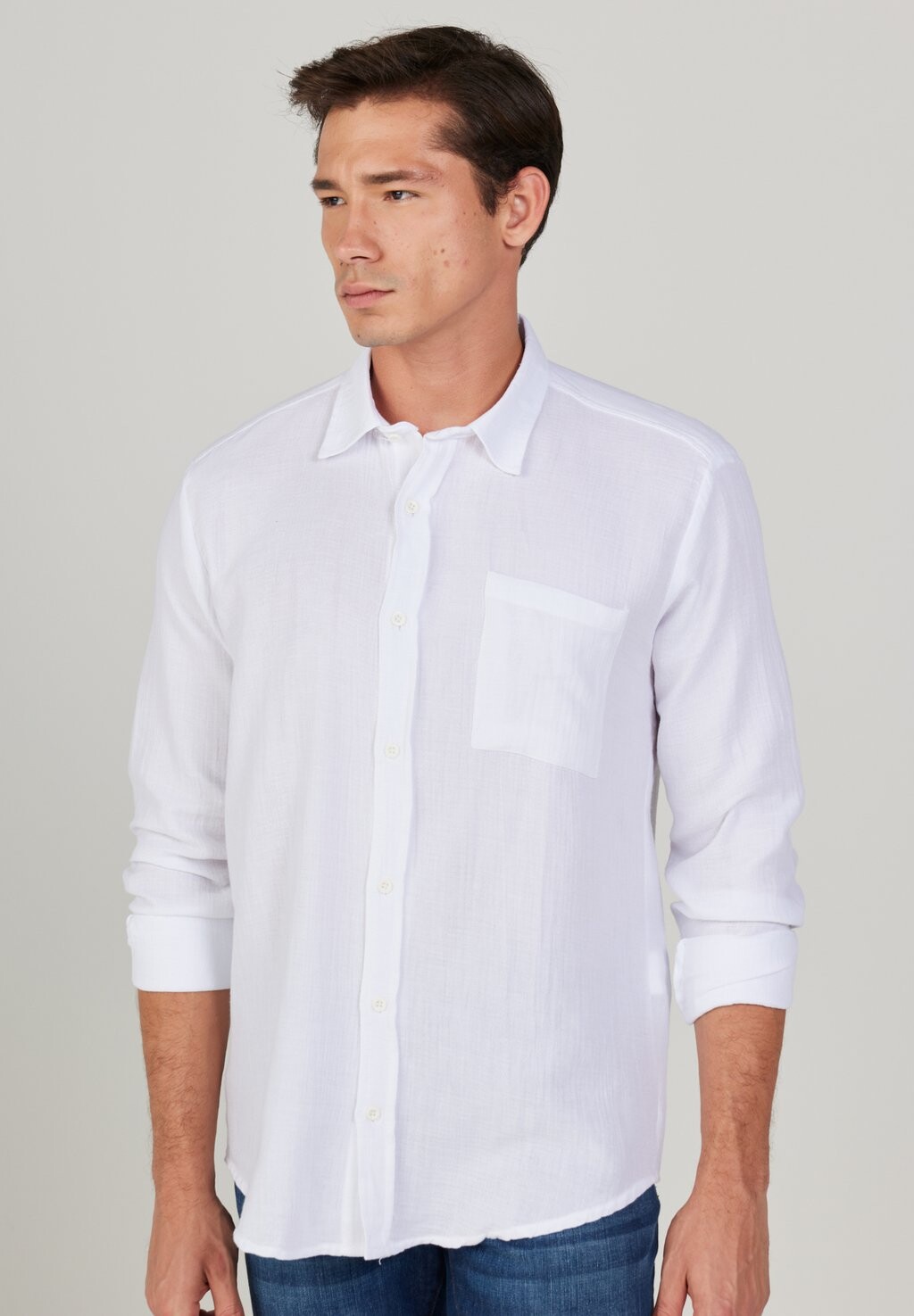 

Рубашка COMFORT FIT MUSLIN AC&CO / ALTINYILDIZ CLASSICS, белый