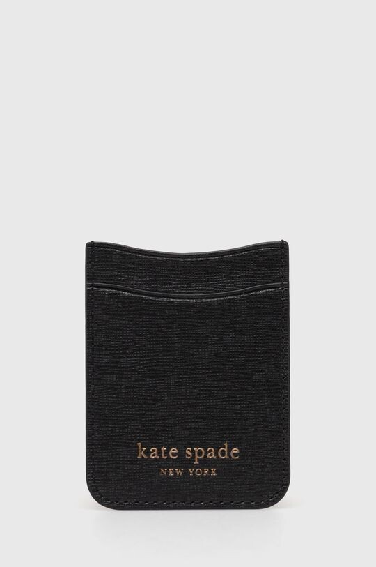 

Кожаная визитница Kate Spade, черный