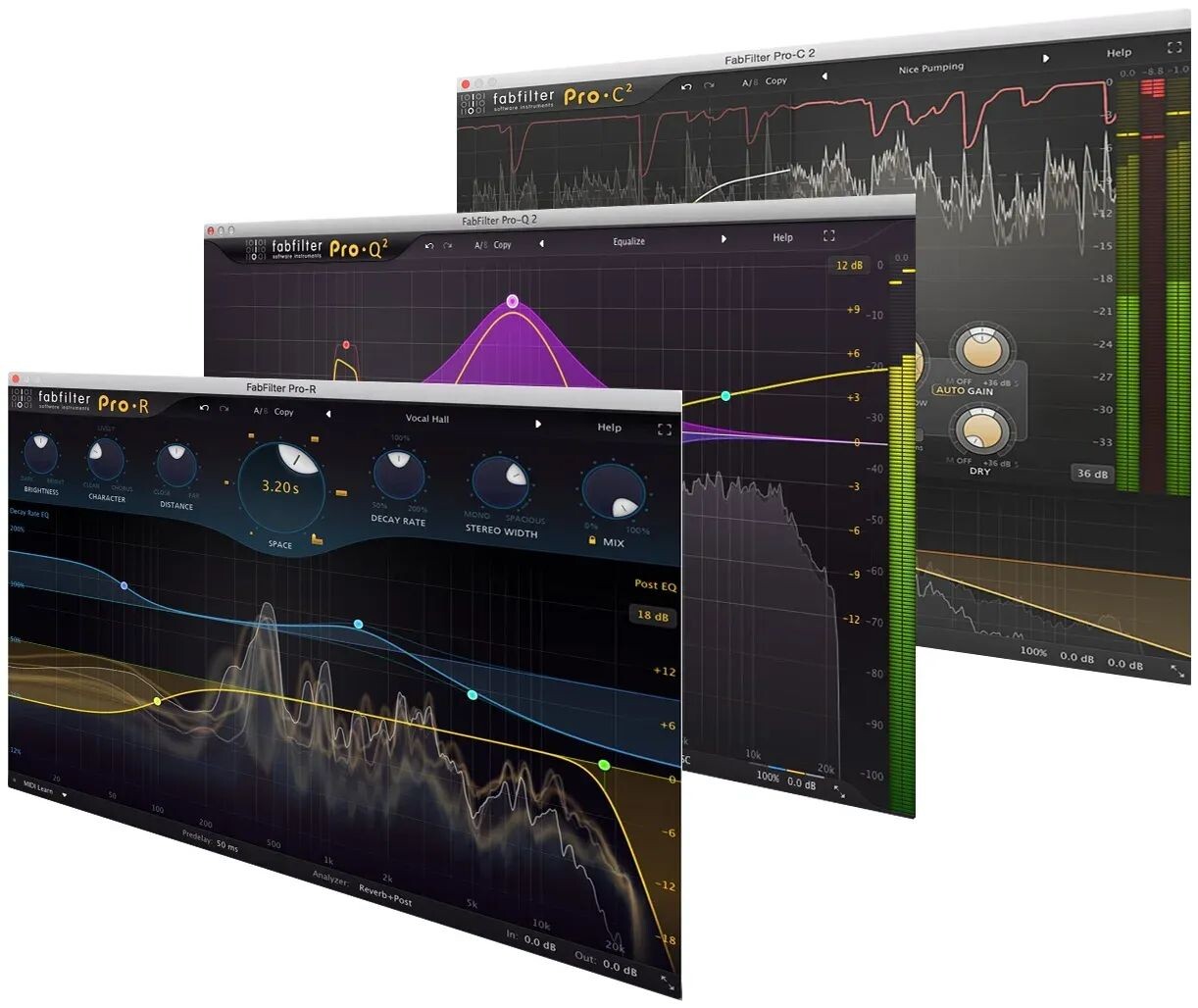 

Коллекция плагинов FabFilter Essentials Bundle