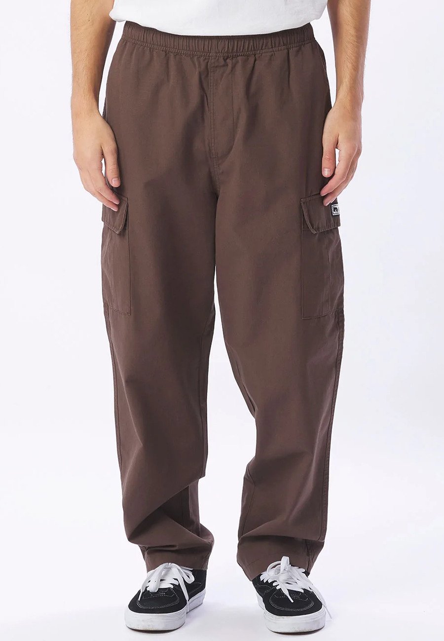 Брюки карго EASY RIPSTOP Obey Clothing, цвет brown