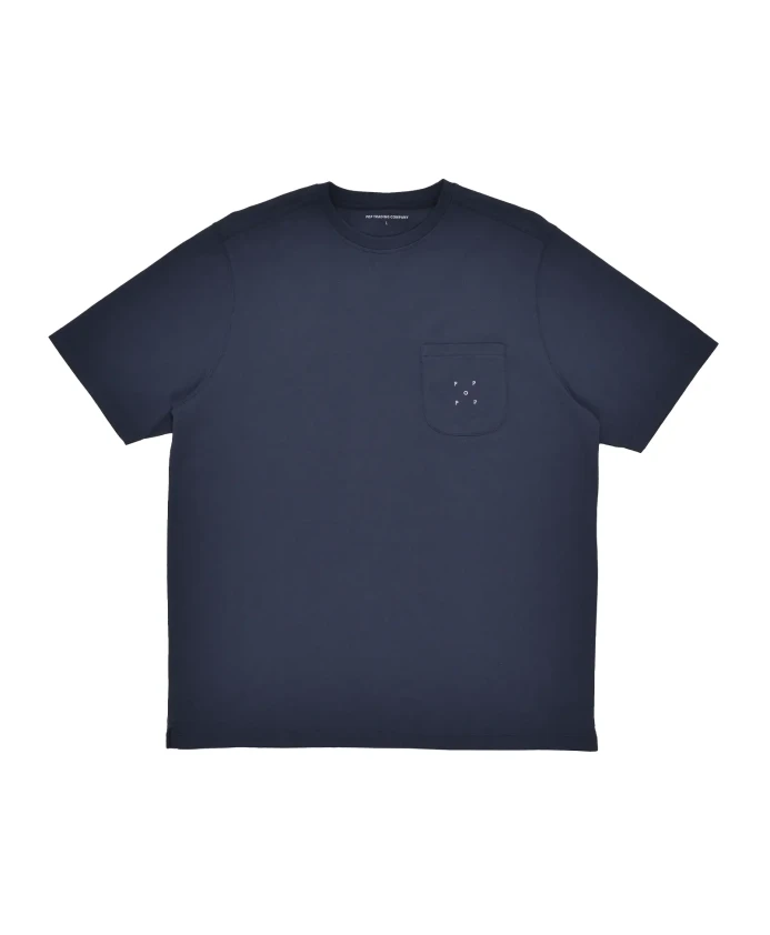 

Карманы футболка Pop Trading Company, синий