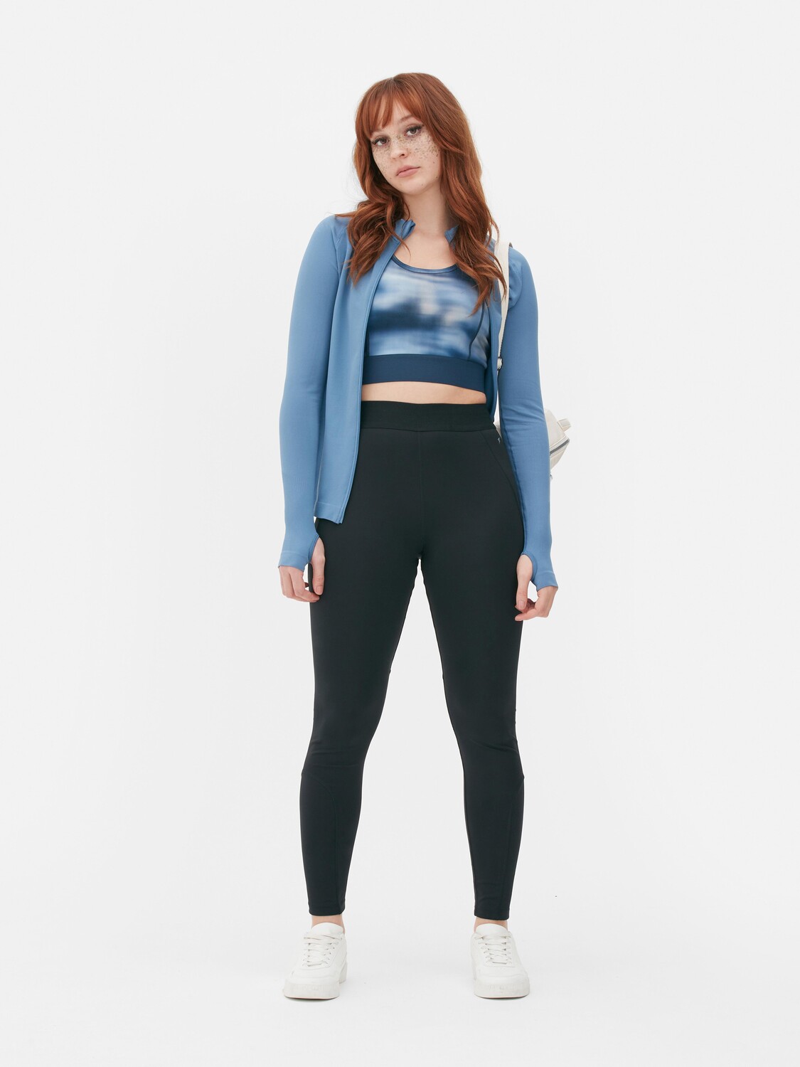 

Спортивные леггинсы Primark, черный