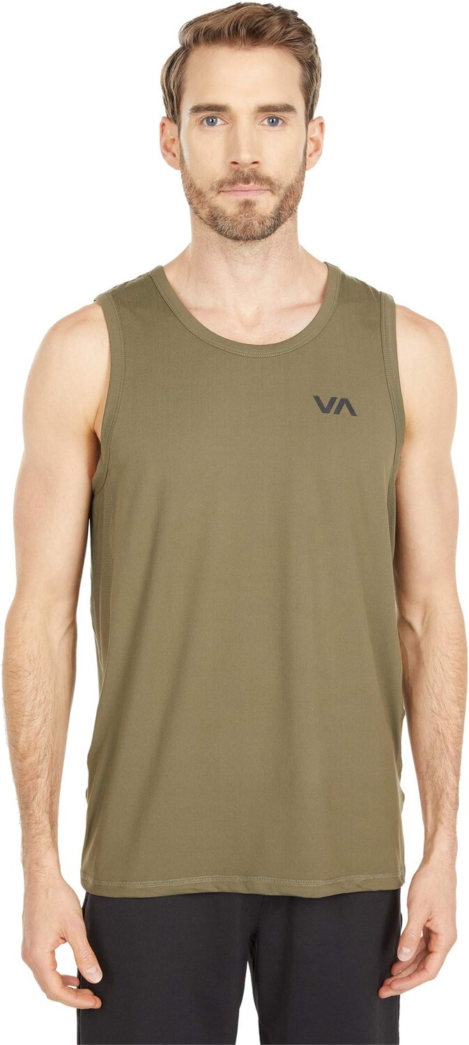 

Топ Sport Vent Tank RVCA, цвет Olive