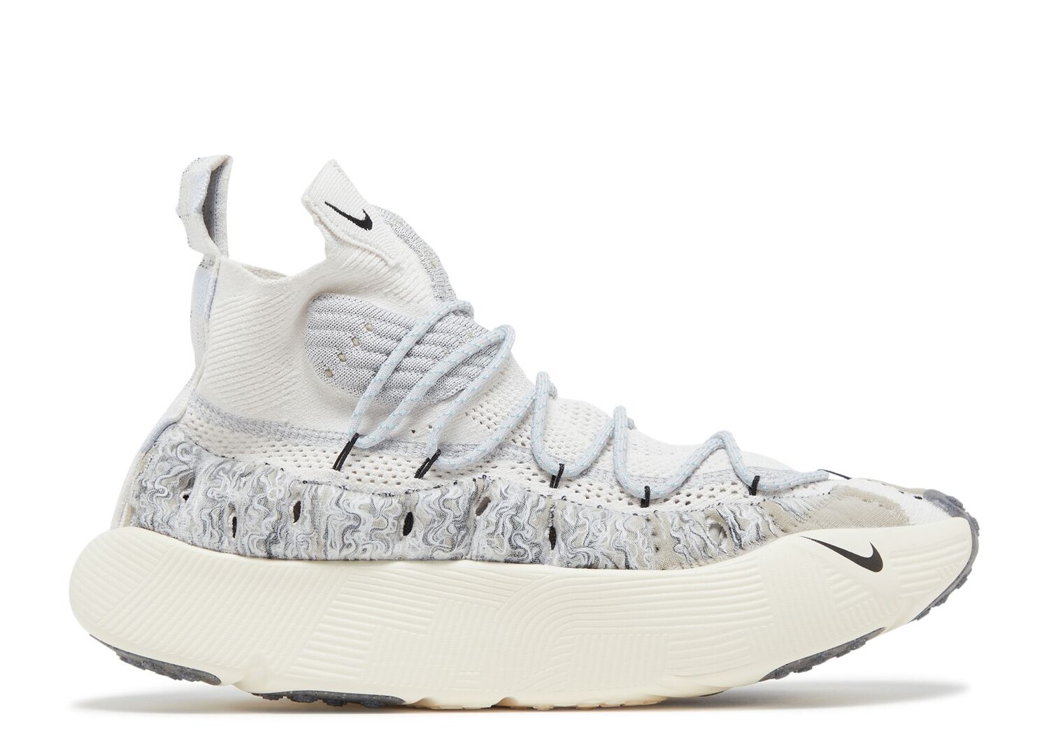 

Кроссовки Nike Ispa Sense Flyknit 'Phantom', кремовый, Бежевый;серый
