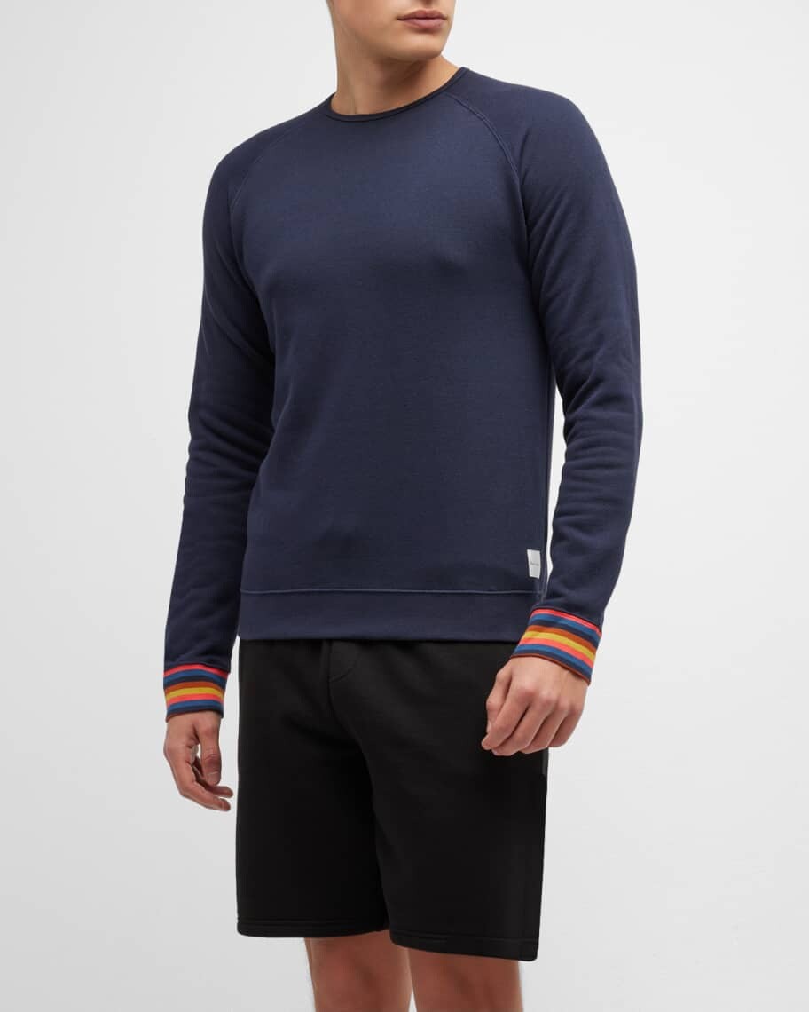 

Мужская полосатая футболка с манжетами Paul Smith