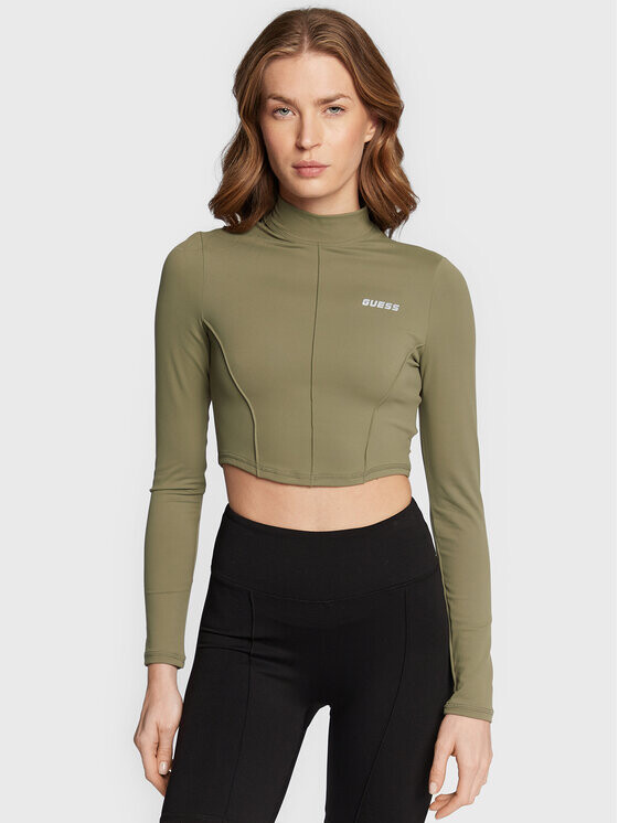 

Узкая блузка Guess, зеленый