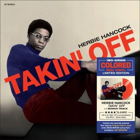Виниловая пластинка Hancock Herbie - Takin' Off (красный винил) виниловая пластинка herbie hancock takin off 0602577423994