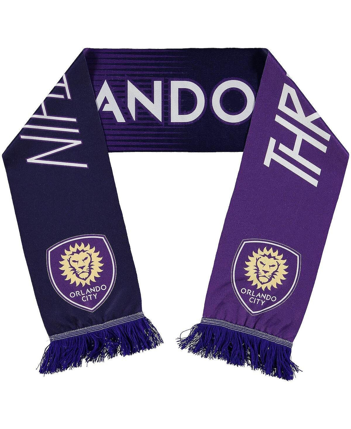 

Шарф унисекс из джерси Orlando City Sc с крючками Ruffneck Scarves