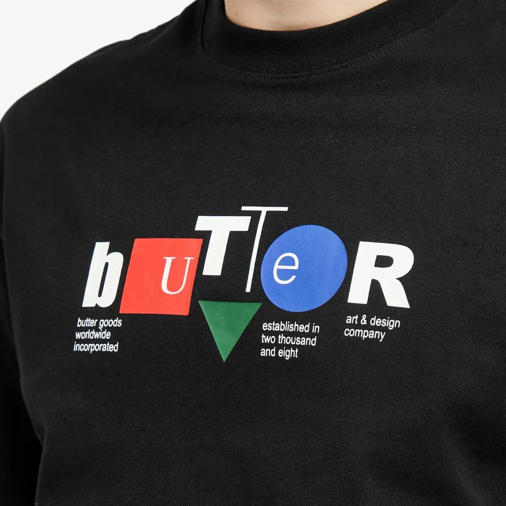 Butter Goods Футболка Design Co, черный