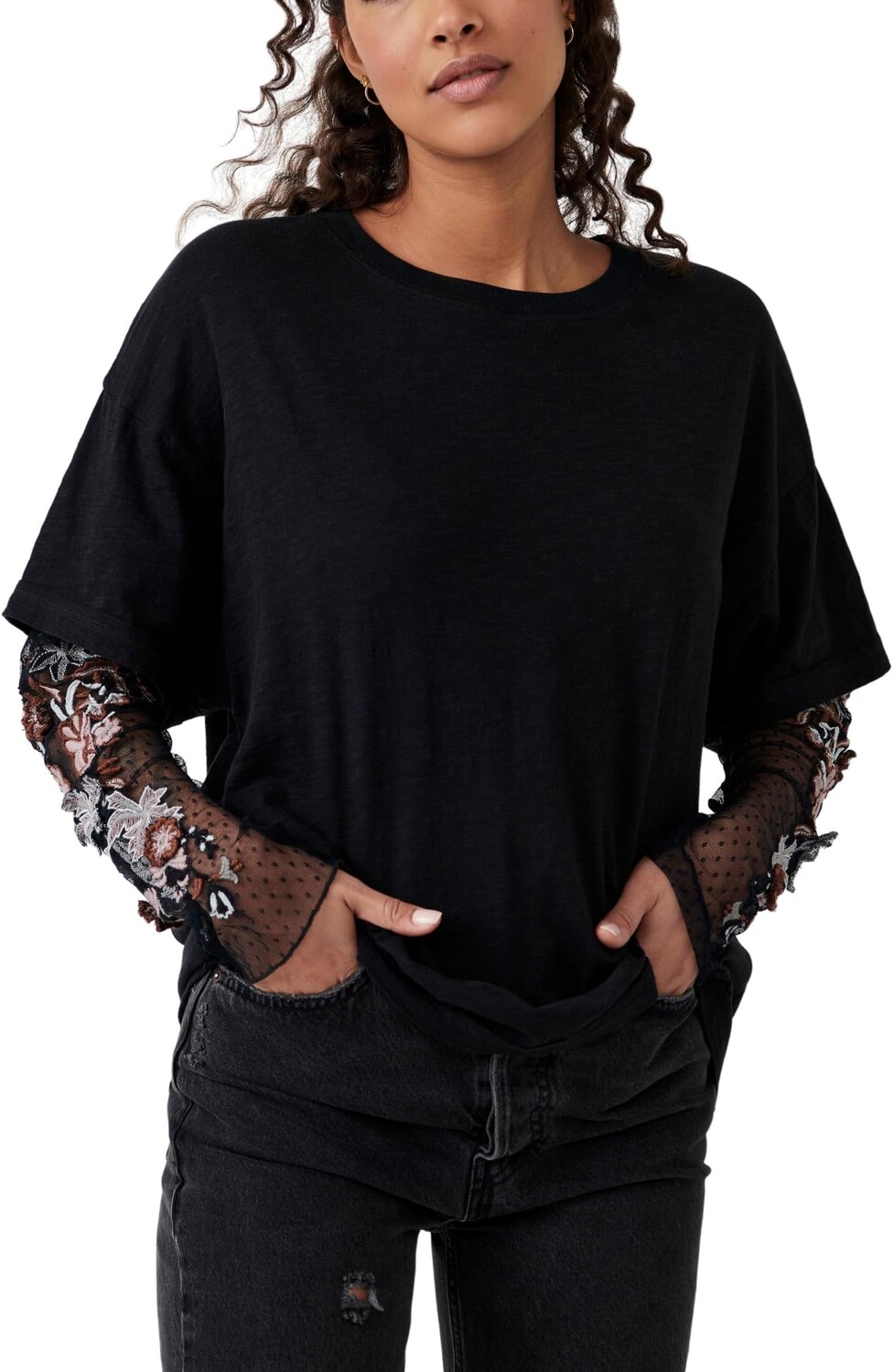 

Футболка садовника Free People, черный