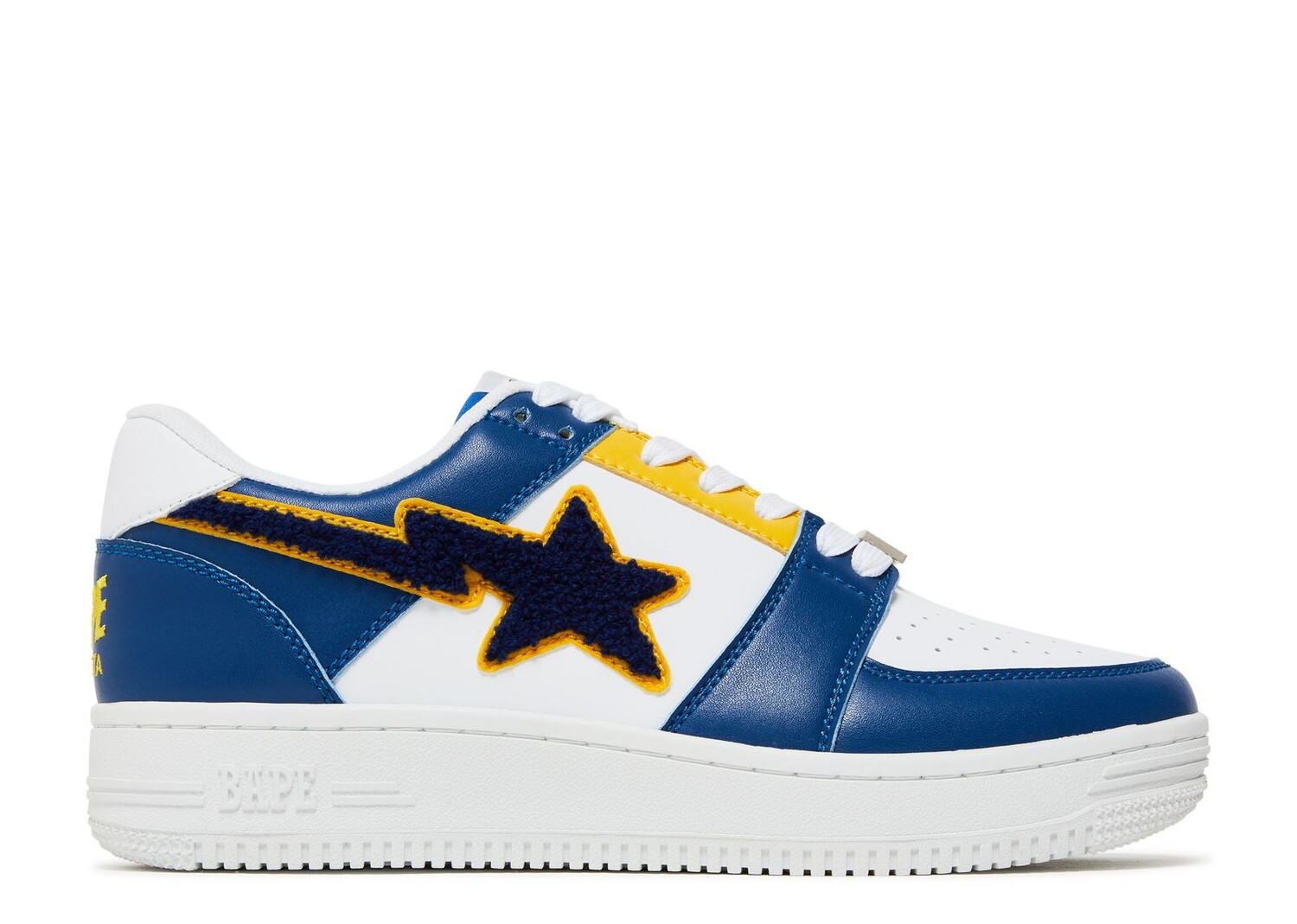 

Кроссовки BAPE Bapesta Low 'Patched Navy', синий