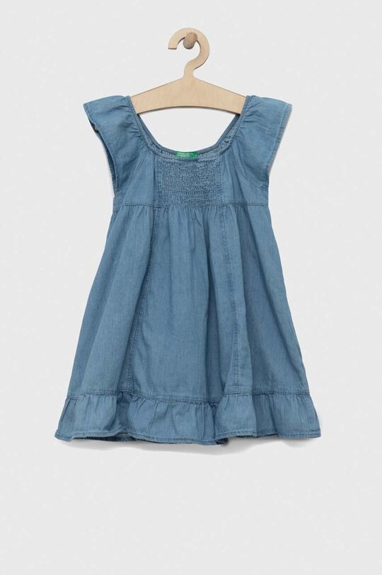 

Детское джинсовое платье United Colors of Benetton, синий