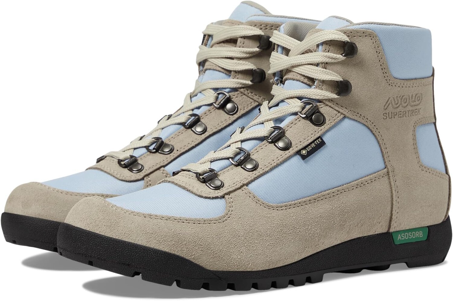 

Походная обувь Supertrek GTX ML Asolo, цвет Earth Beige/Blue Fog