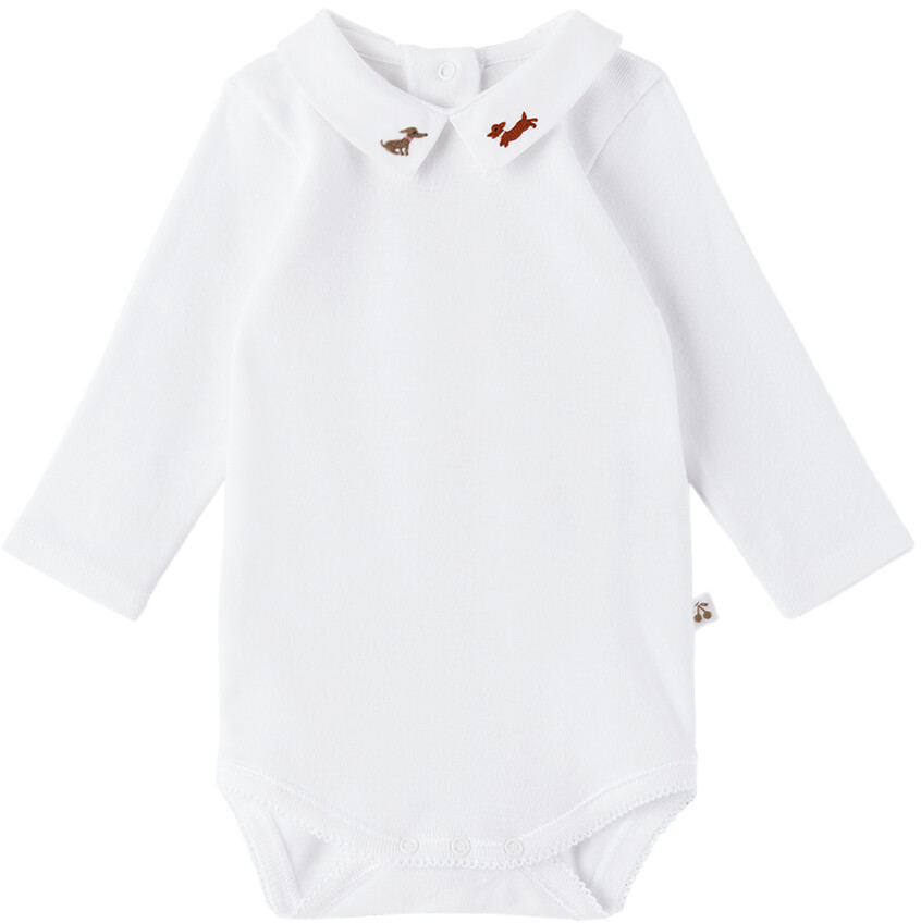 

Baby White Боди Juillet Белый Bonpoint