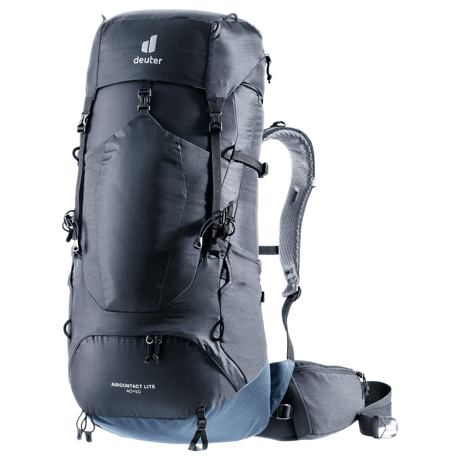 

Рюкзак Deuter Aircontact Lite 40 + 10 Trekking 73 cm, цвет black marine