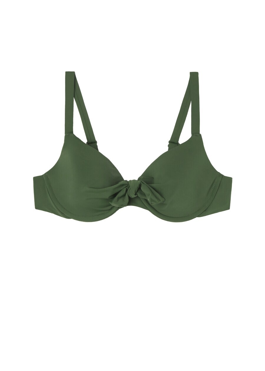 

Топ бикини Calzedonia INDONESIA, зеленый
