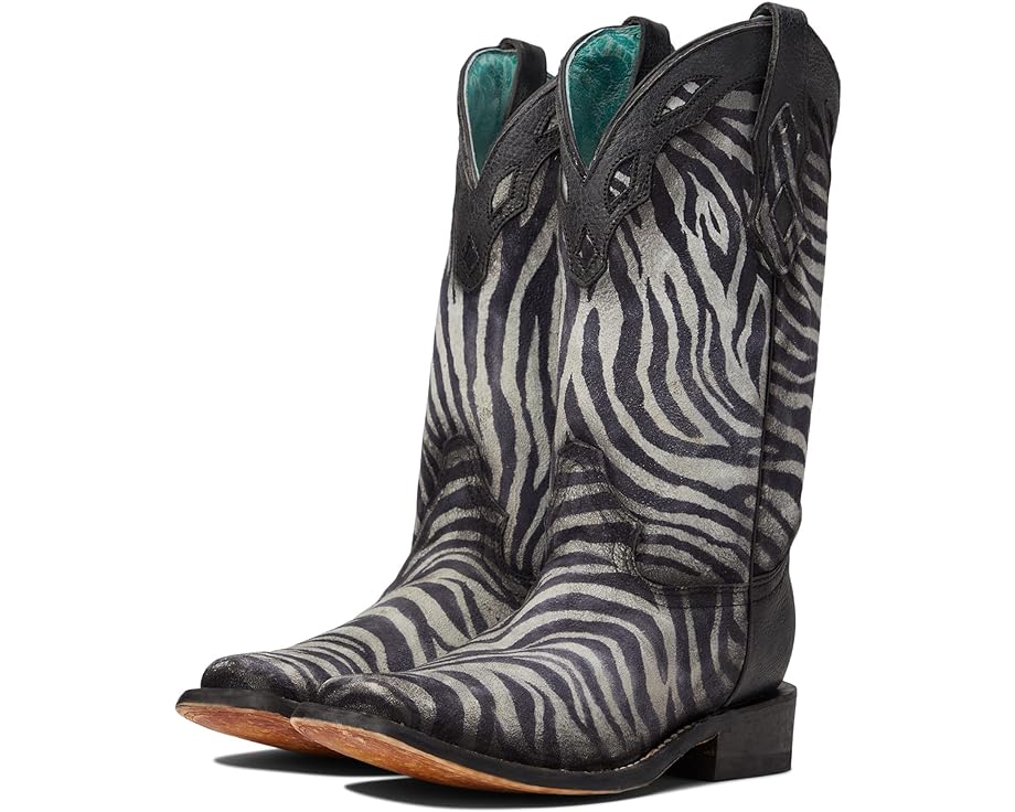 

Ботинки Corral Boots C3860, цвет White/Black Zebra