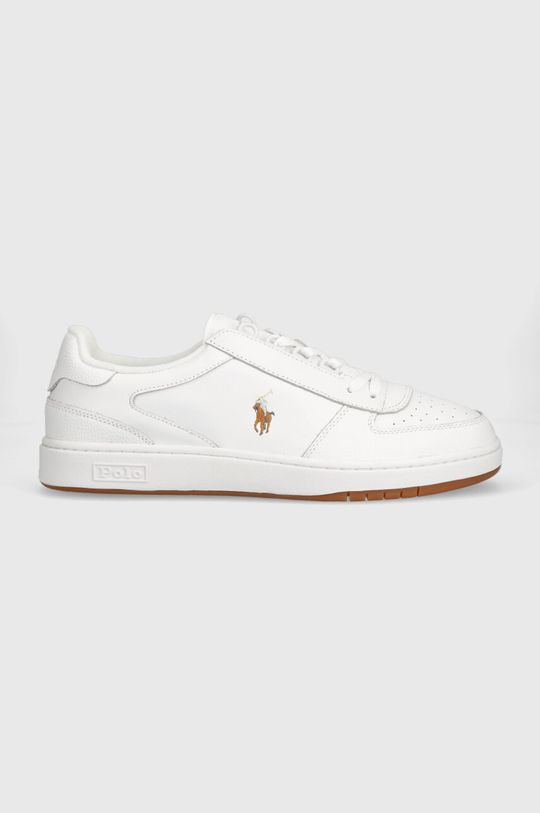 Кожаные кроссовки Hanford Polo Ralph Lauren, коричневый кроссовки polo ralph lauren hanford leather sneaker pure white