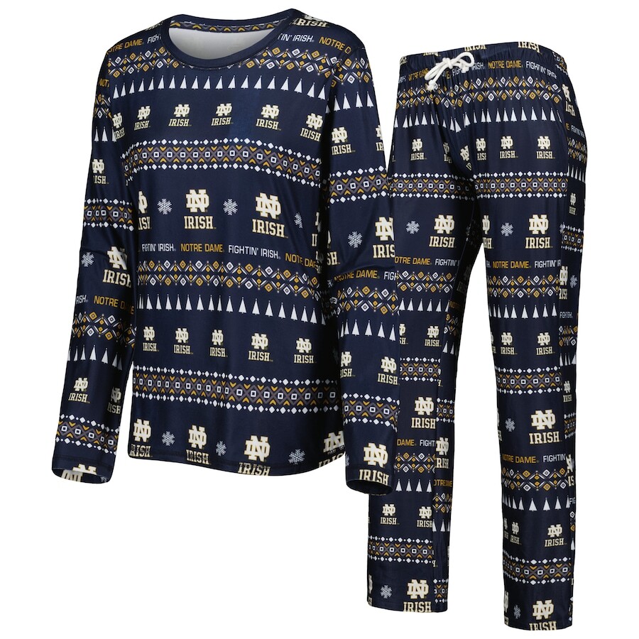 

Пижамный комплект Concepts Sport Notre Dame Fighting Irish, нави
