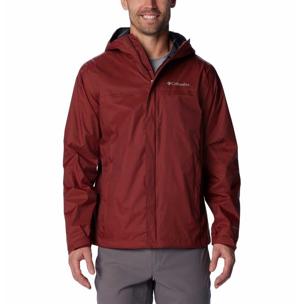 

Куртка Columbia Watertight II Hoodie Rain, красный