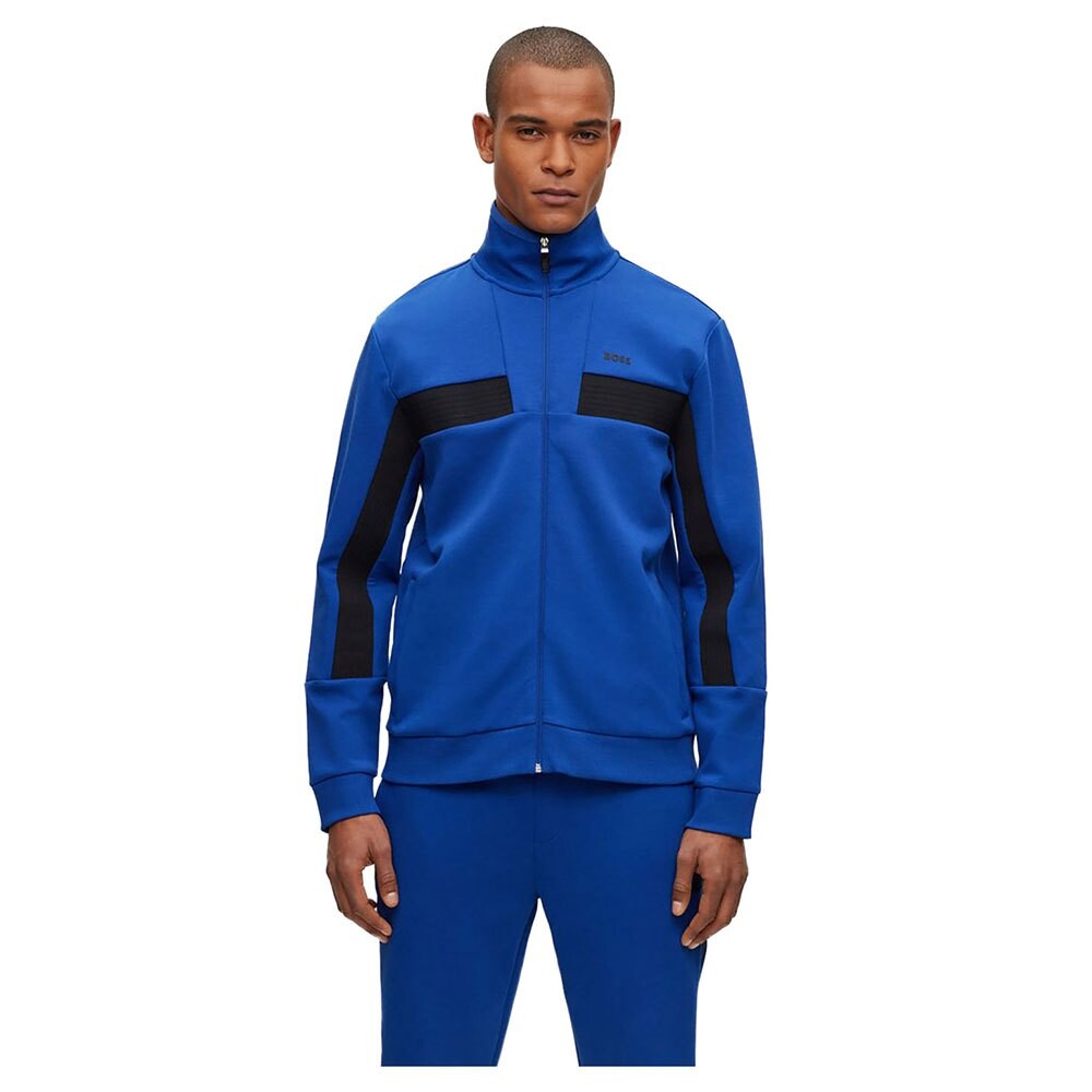 

Толстовка BOSS Skaz 1 10250371 Full Zip, синий