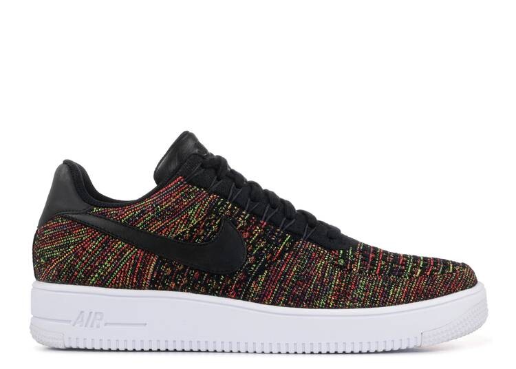 

Кроссовки Nike NIKELAB AIR FORCE 1 LOW ULTRA FLYKNIT 'MULTICOLOR', черный