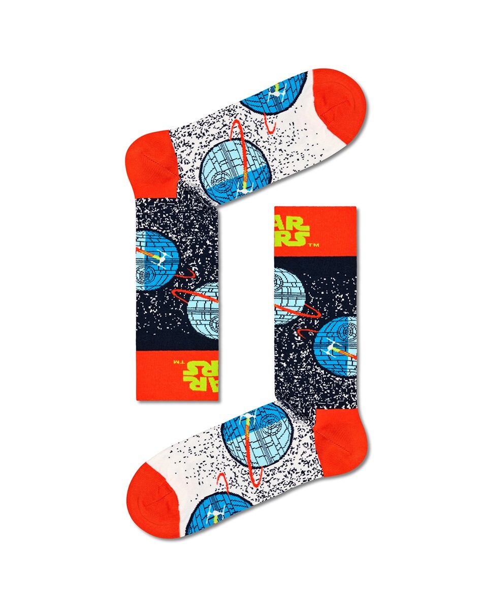 

Короткие носки с принтом Happy Socks, разноцветные