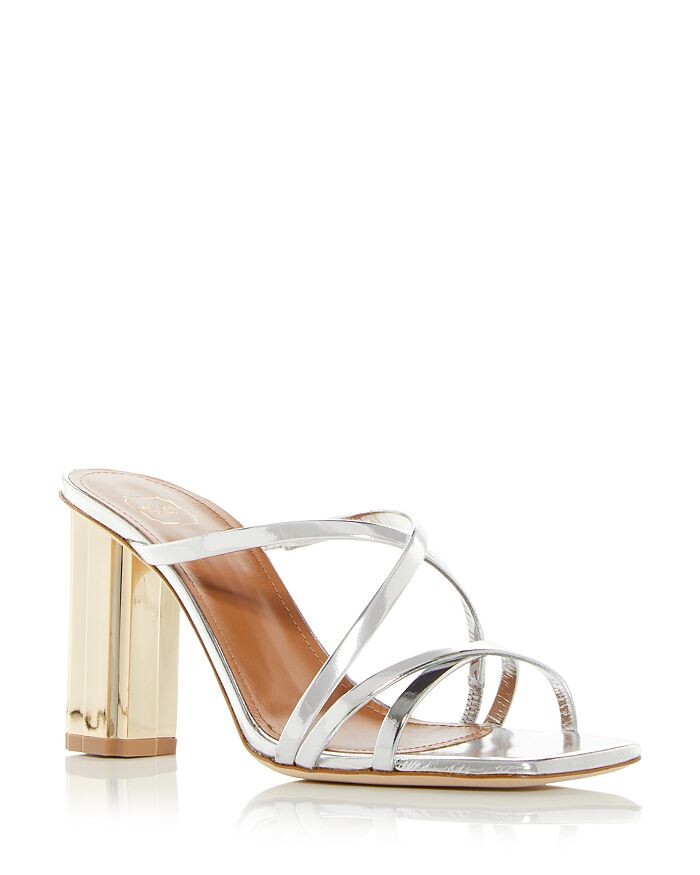 

Женские шлепанцы Libby на высоком блочном каблуке Malone Souliers