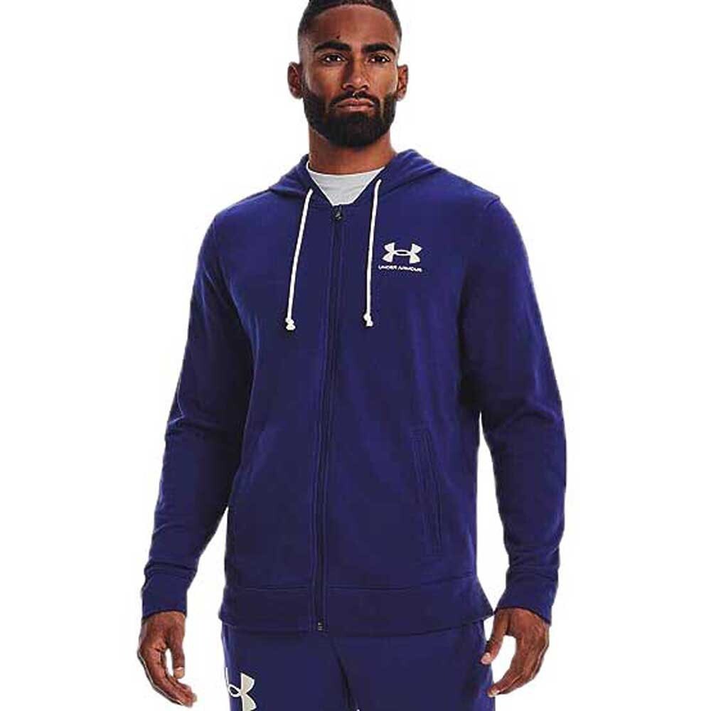 

Толстовка Under Armour Rival Terry LC Full Zip, синий