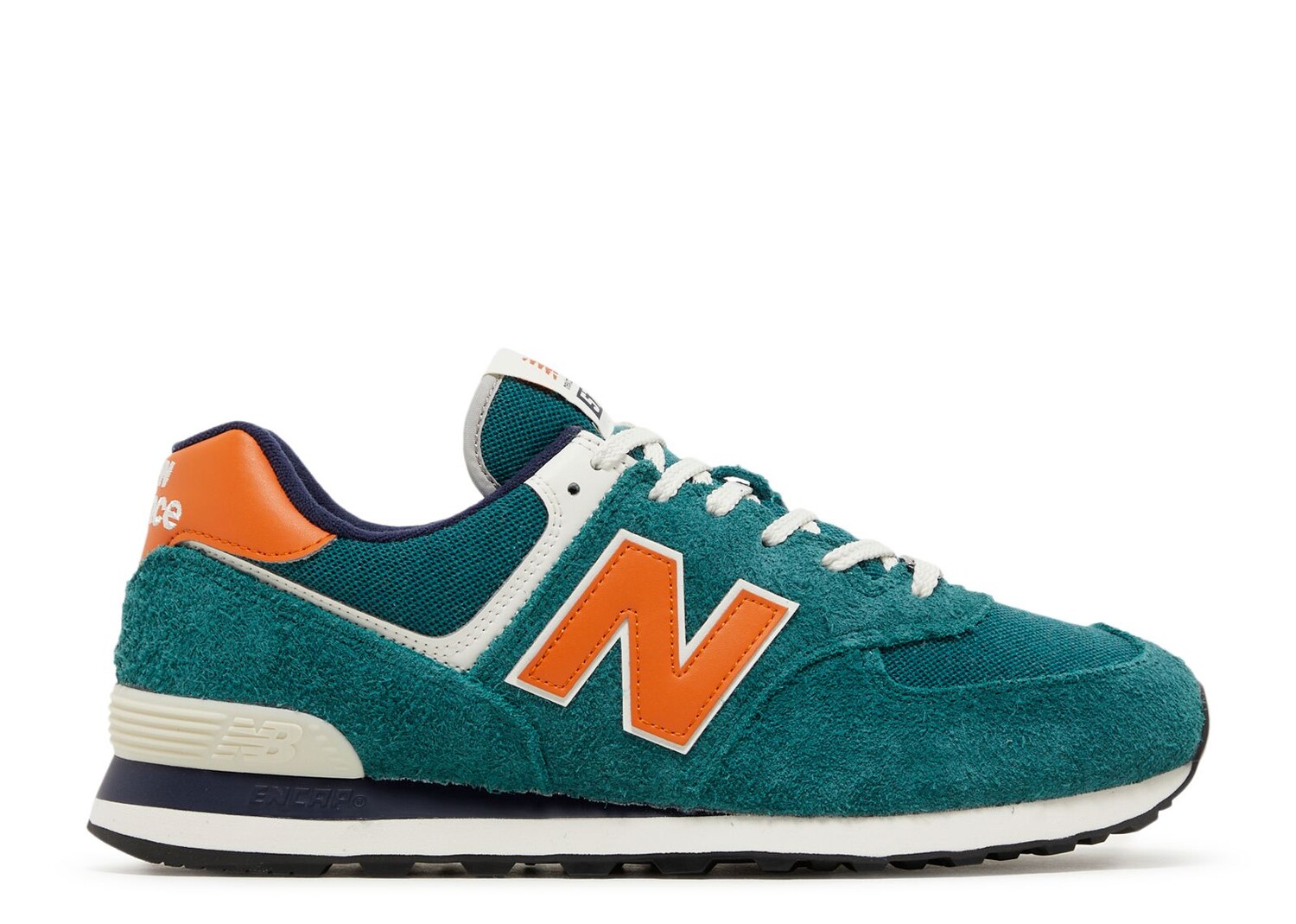 

Кроссовки New Balance 574 'Aqua Green Orange', зеленый, Зеленый;синий