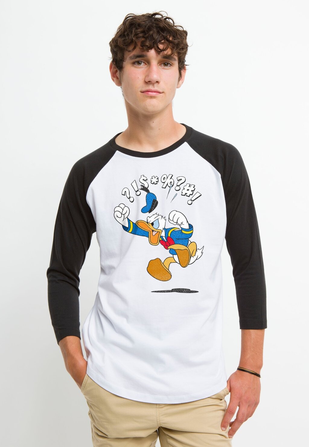 

Топ с длинными рукавами MICKEY CLASSIC DONALD JUMP Disney, белый