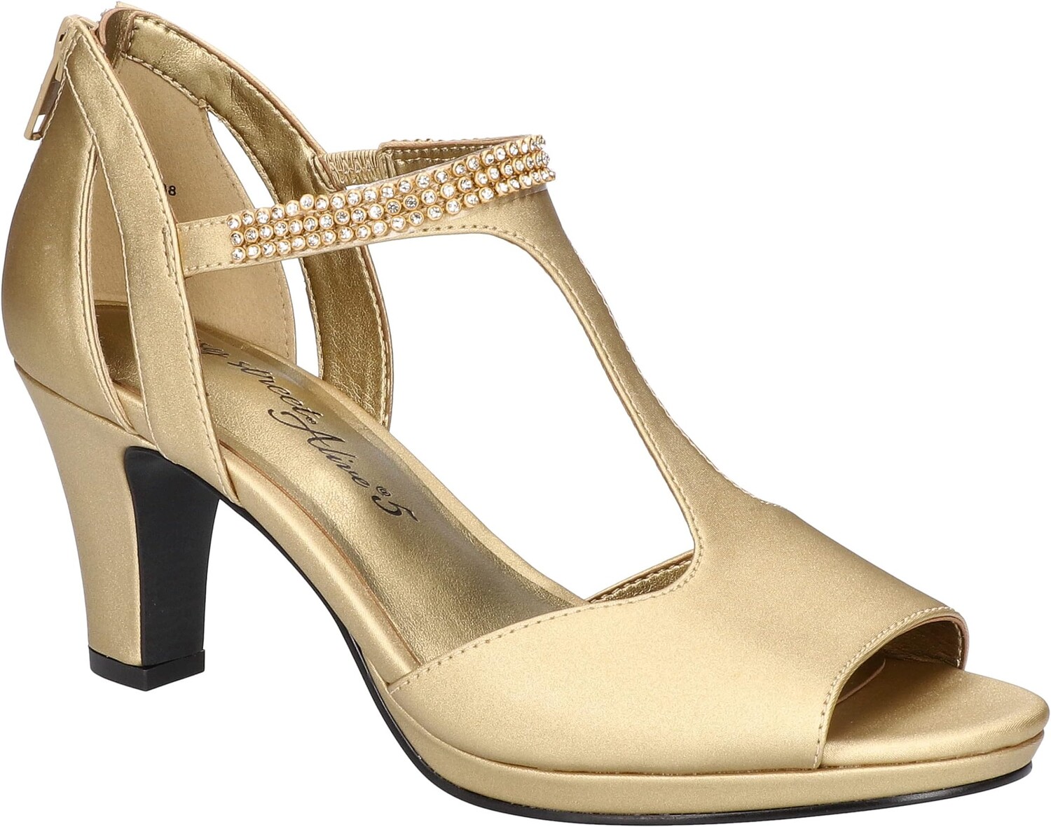 

Босоножки Flash Easy Street, цвет Gold Satin