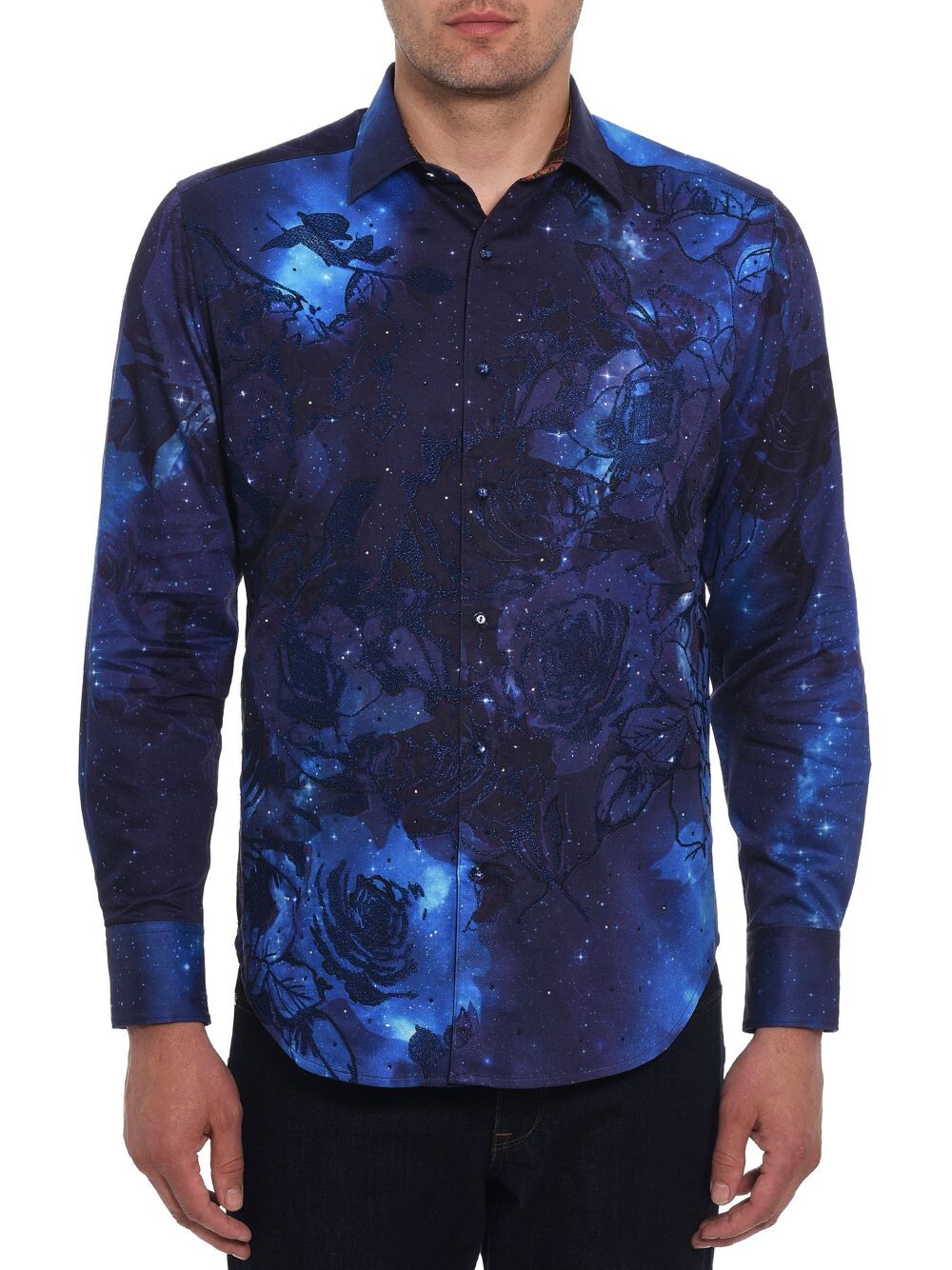 

Хлопковая рубашка Cosmic Garden Robert Graham, разноцветный