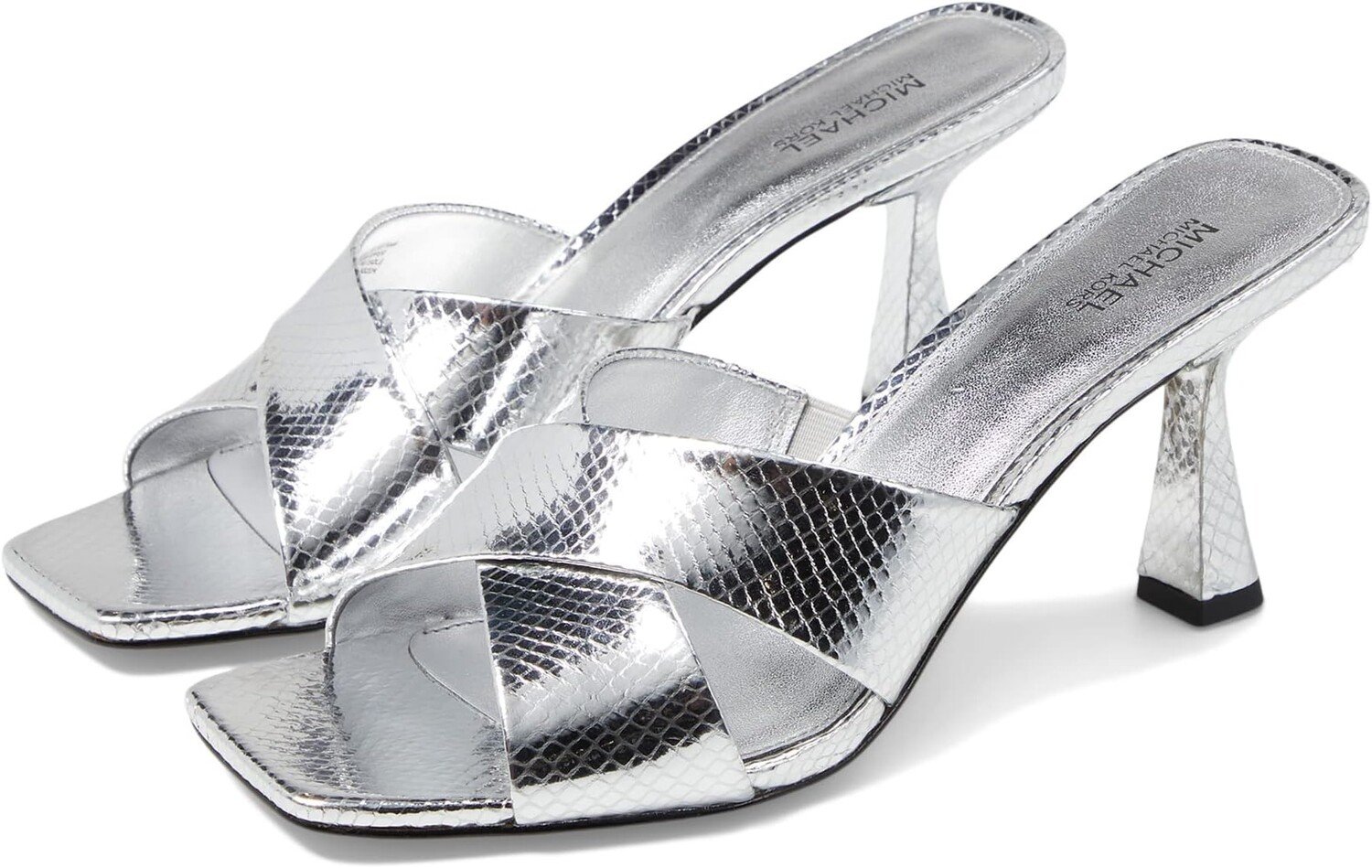 

Босоножки Clara Mule MICHAEL Michael Kors, цвет Silver