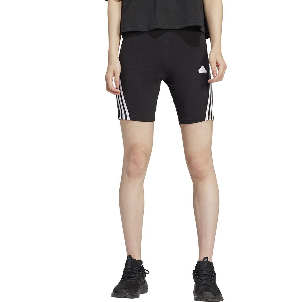

Леггинсы adidas Futue Icons Biker 3 Stripes Short, черный