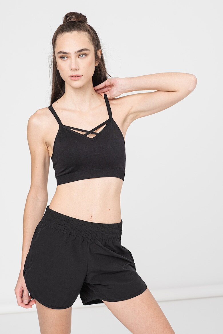 

Бюстье для бега с подкладкой Tulip Athlecia, черный