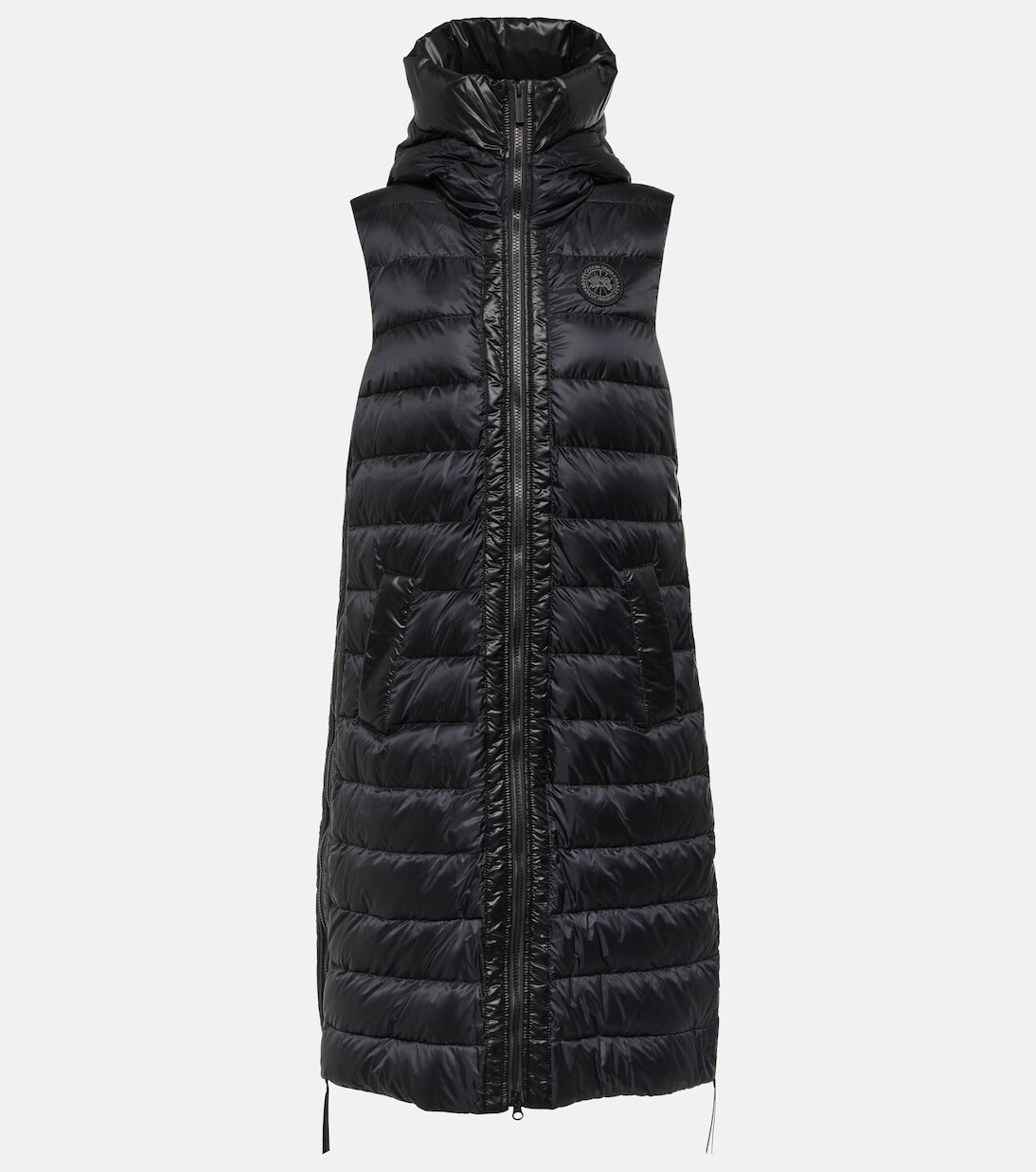 

Пуховик roxboro black label Canada Goose, черный