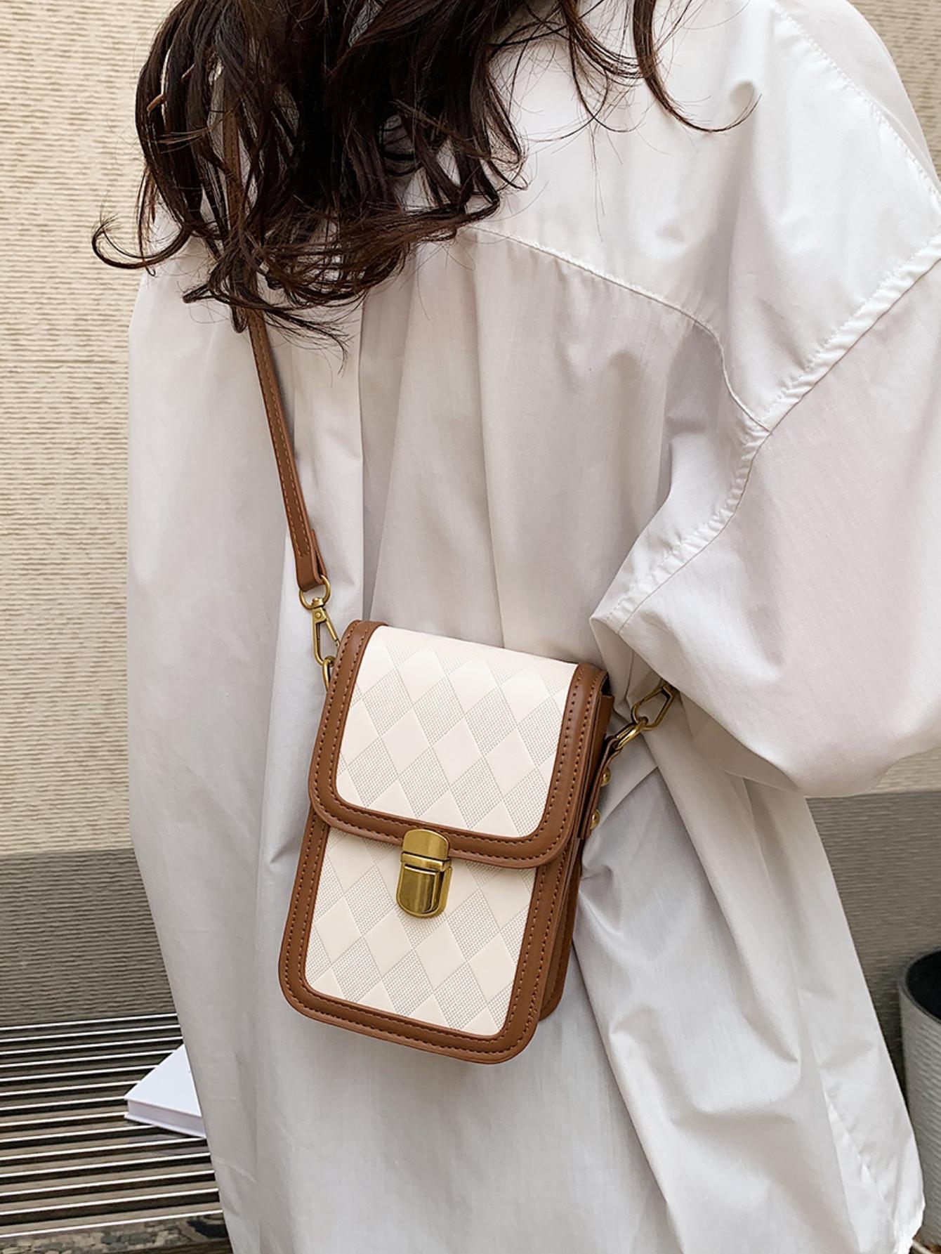 Коричневая сумка для мобильного телефона, коричневый сумка через плечо barez коричневая