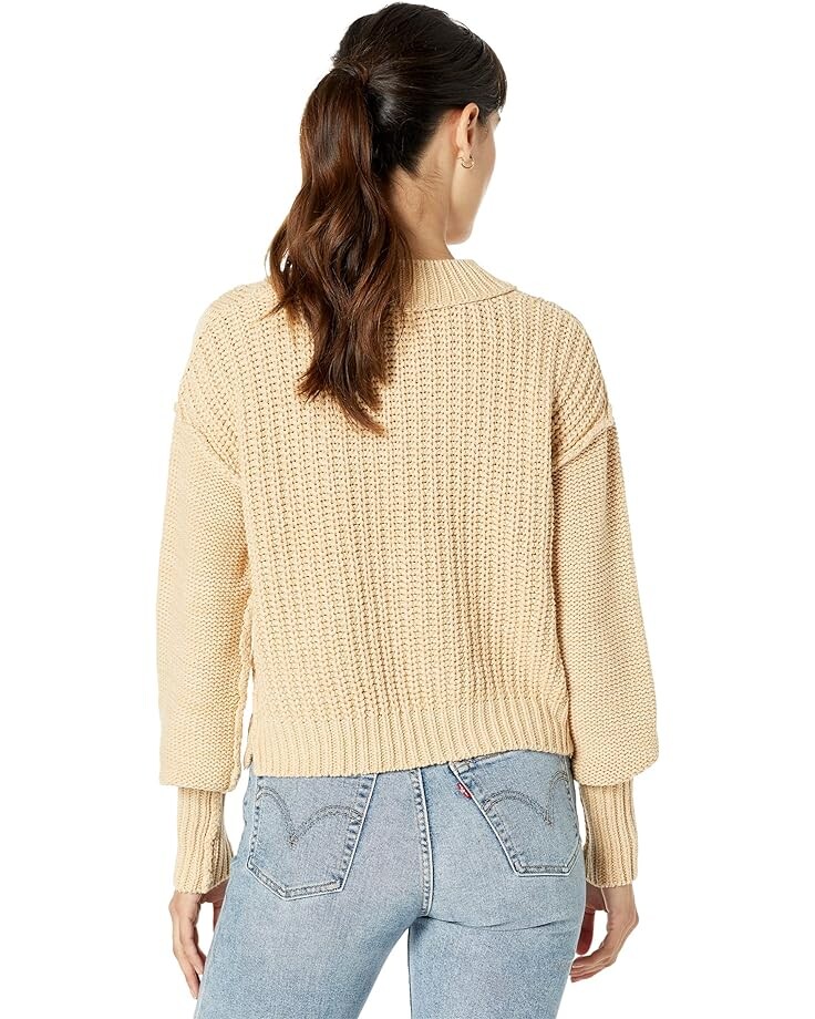

Свитер Free People Bell Song Pullover Sweater, цвет Sandcastle