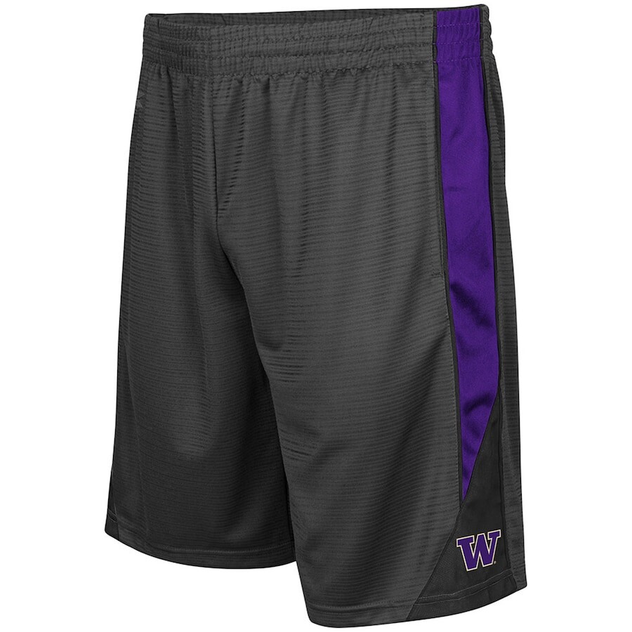 

Шорты Colosseum Washington Huskies, угольный