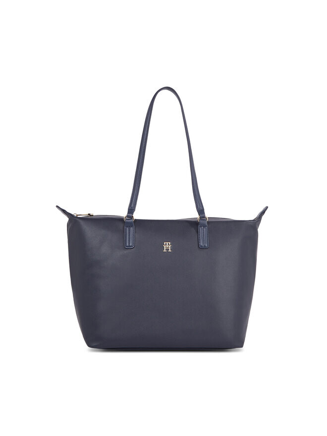 

Классическая сумка Poppy Plus Tote Tommy Hilfiger, темно-синий