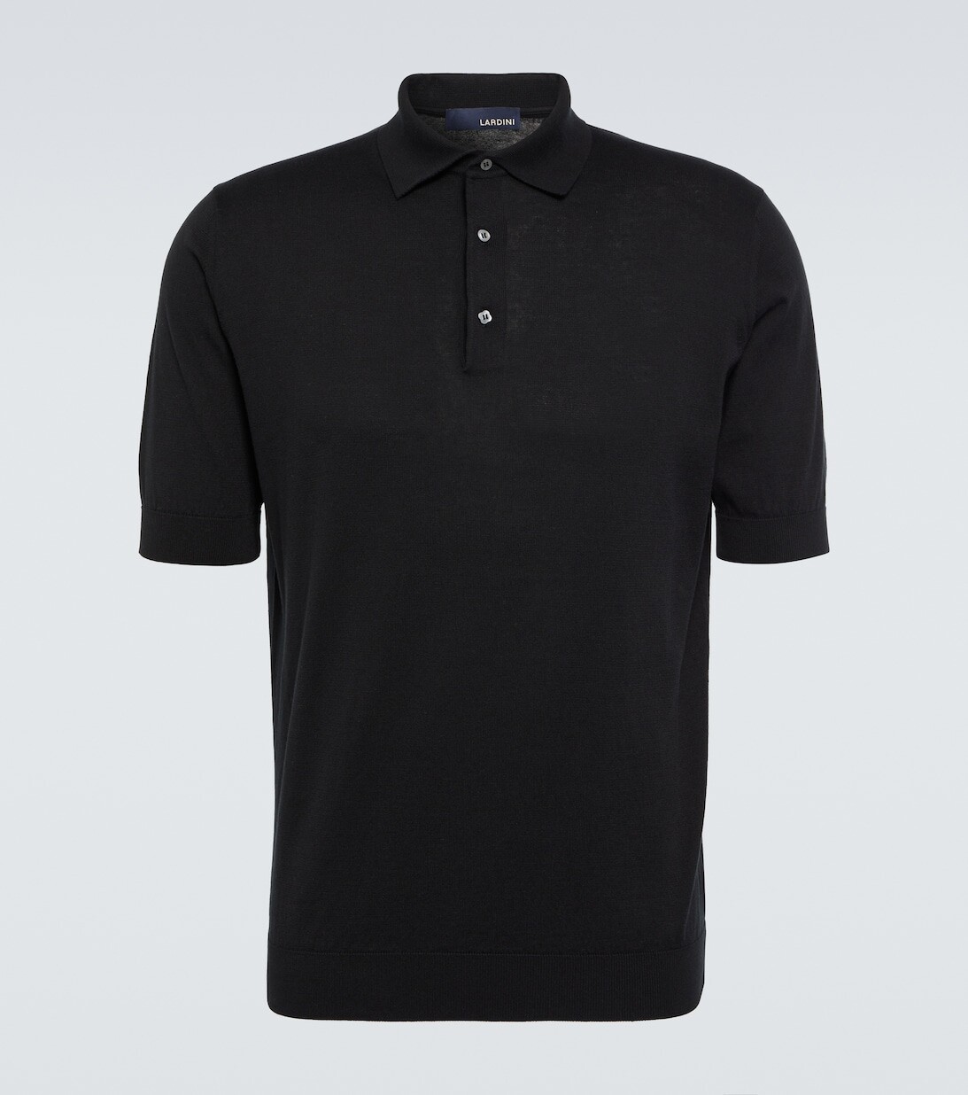 

Рубашка поло из хлопка Lardini, черный
