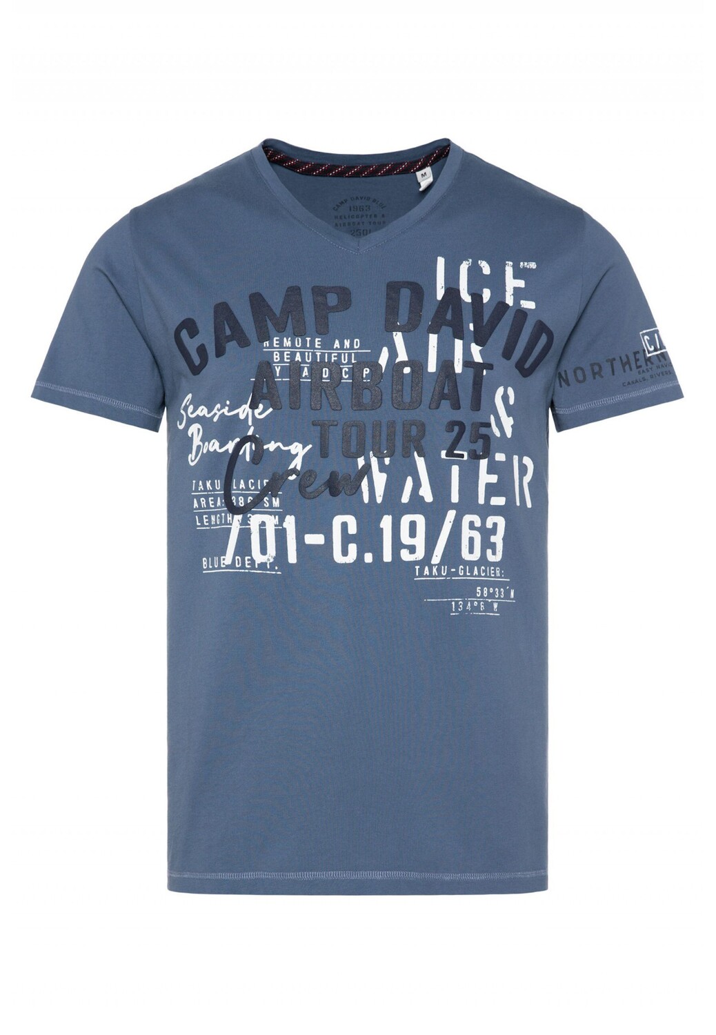

Футболка CAMP DAVID Alaska Ice Tour', синий
