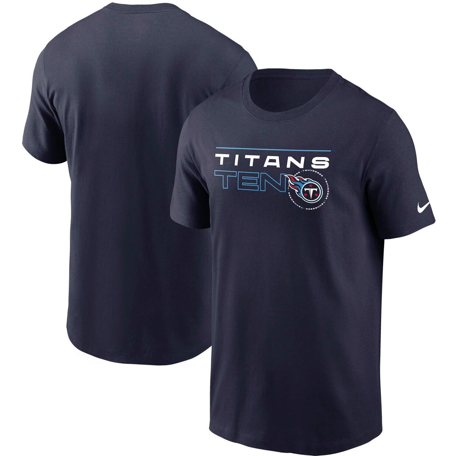 

Мужская темно-синяя футболка Nike Tennessee Titans Broadcast Essential, Синий